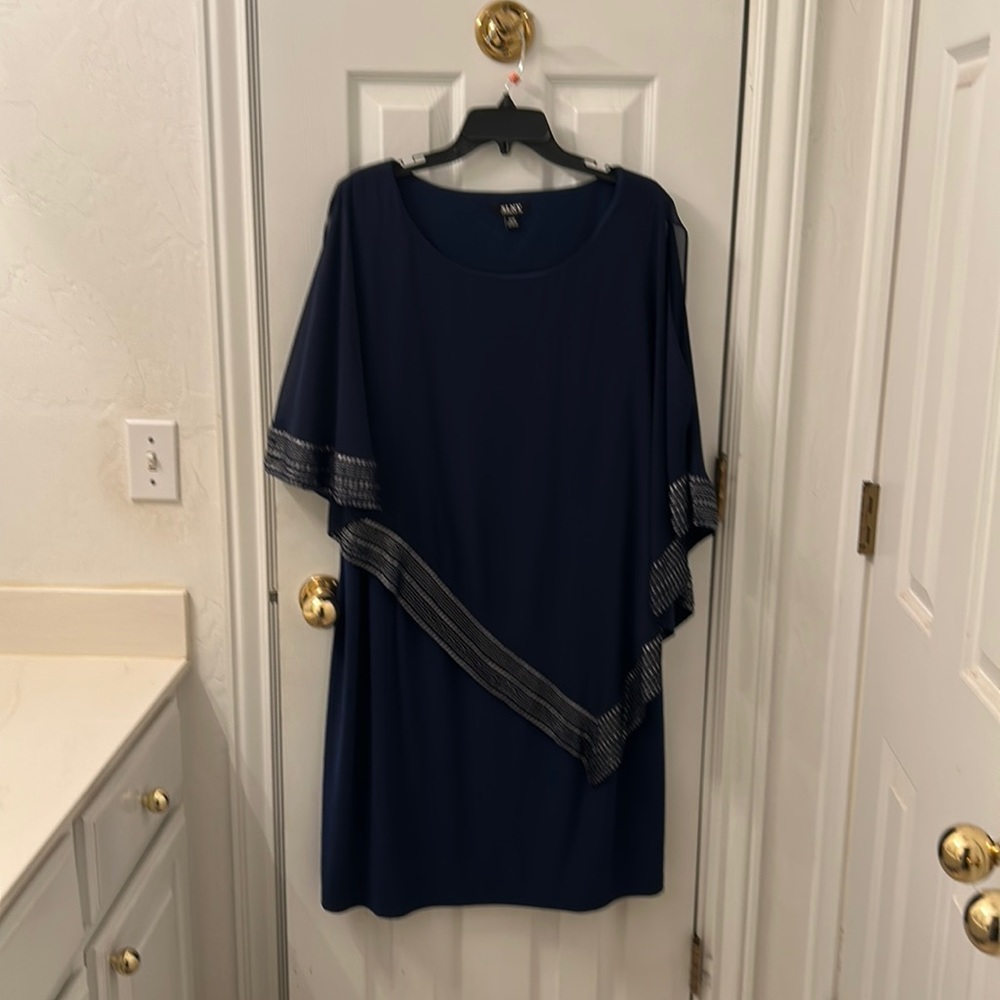 SLNY blue dress.  Worn once for a wedding.
